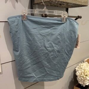 Sky Blue Women's tube top
